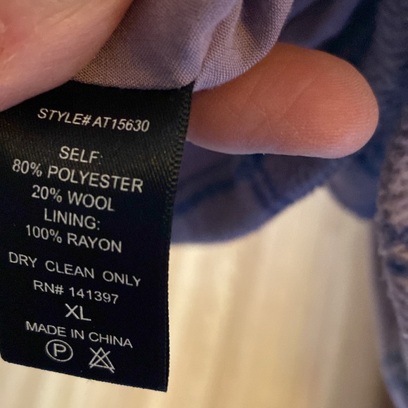 ASTR spring! Two button window pane plaid coat - Picture 7 of 11